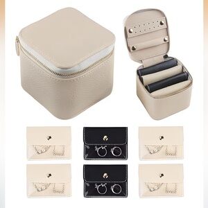 CONBOLA Travel Jewelry Organizer, Portable Jewelry Box NEW